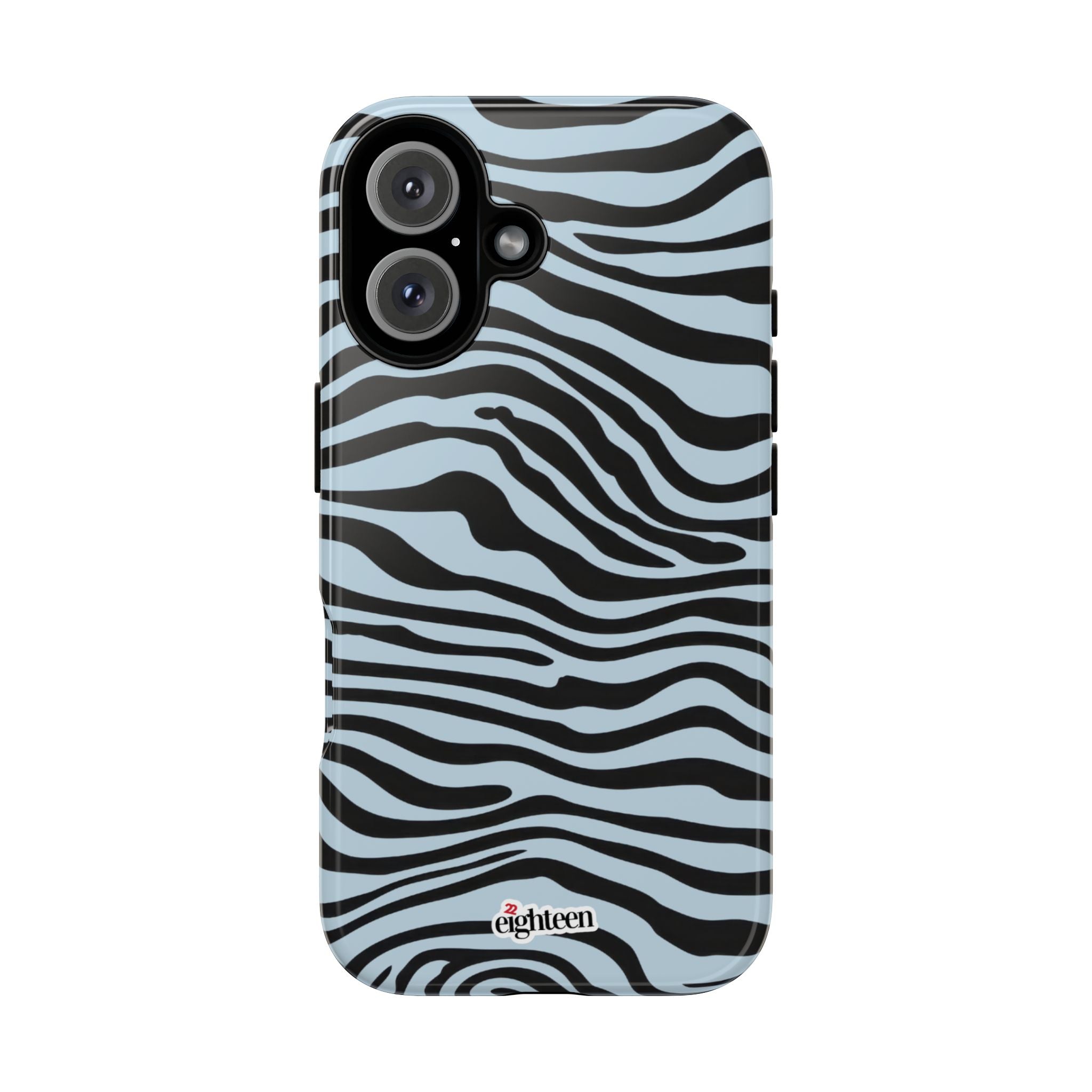 Blue Saharan Stripe Tough Phone Case