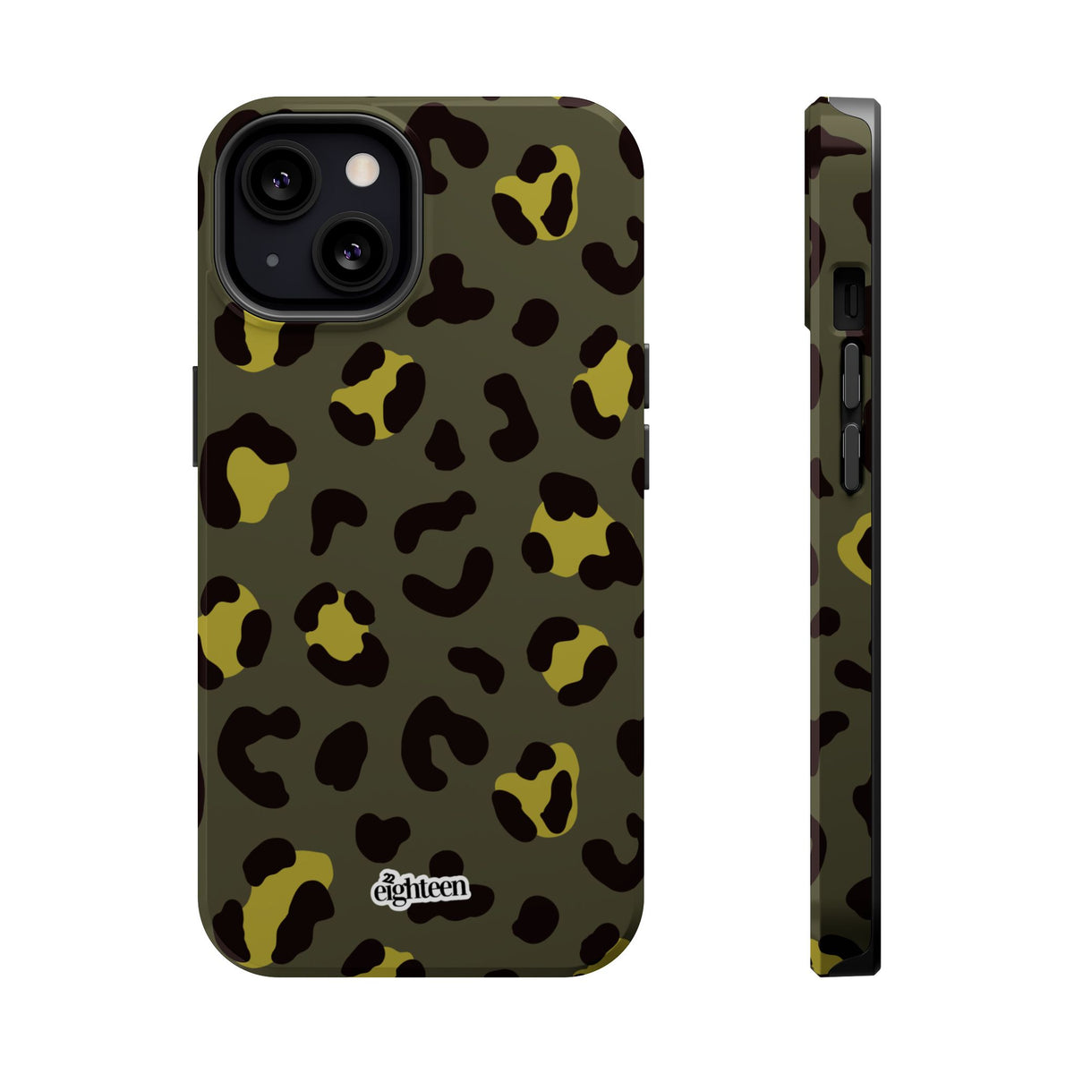 Wild Cat: Olive Twist MagSafe Phone Case