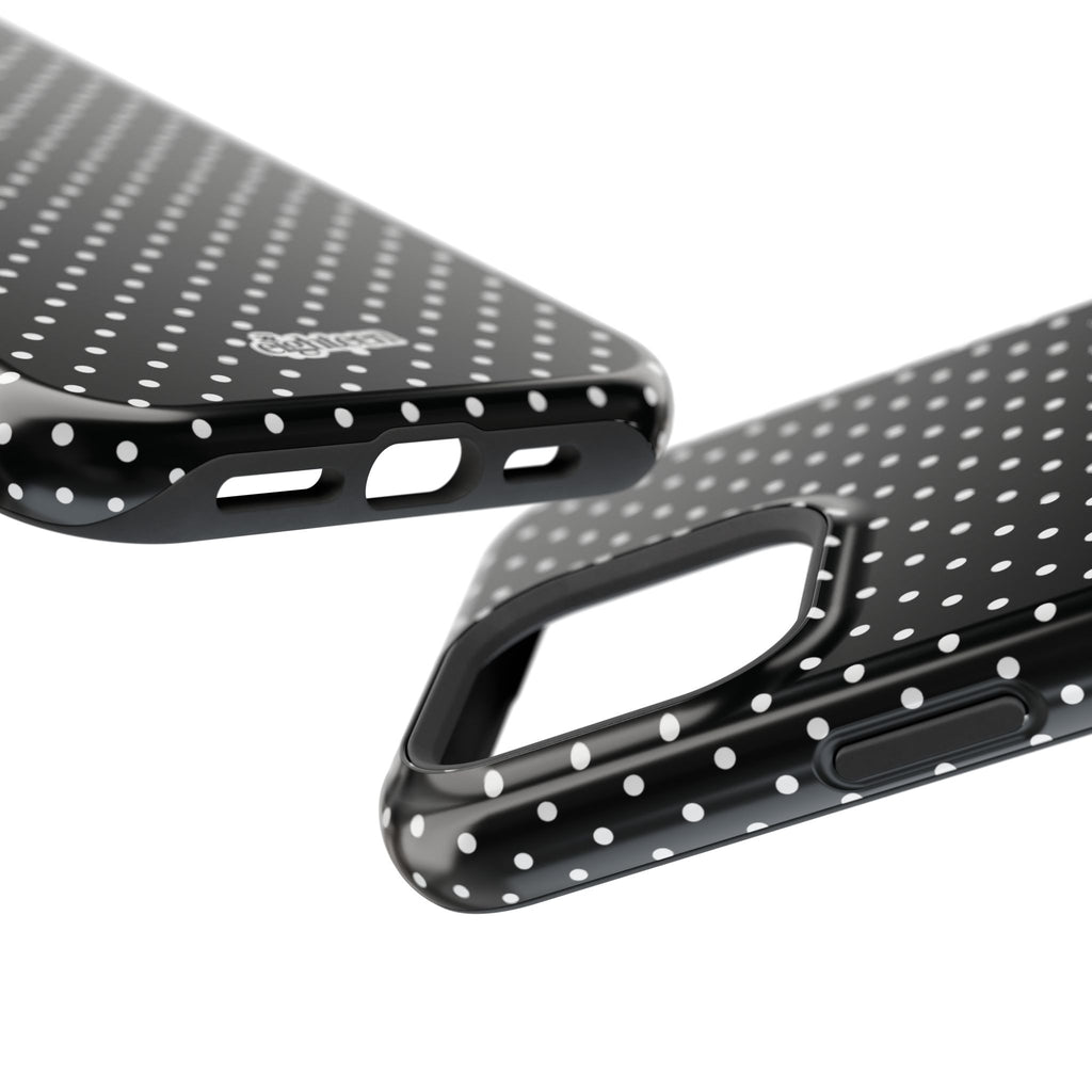 Black Dotty MagSafe Phone Case