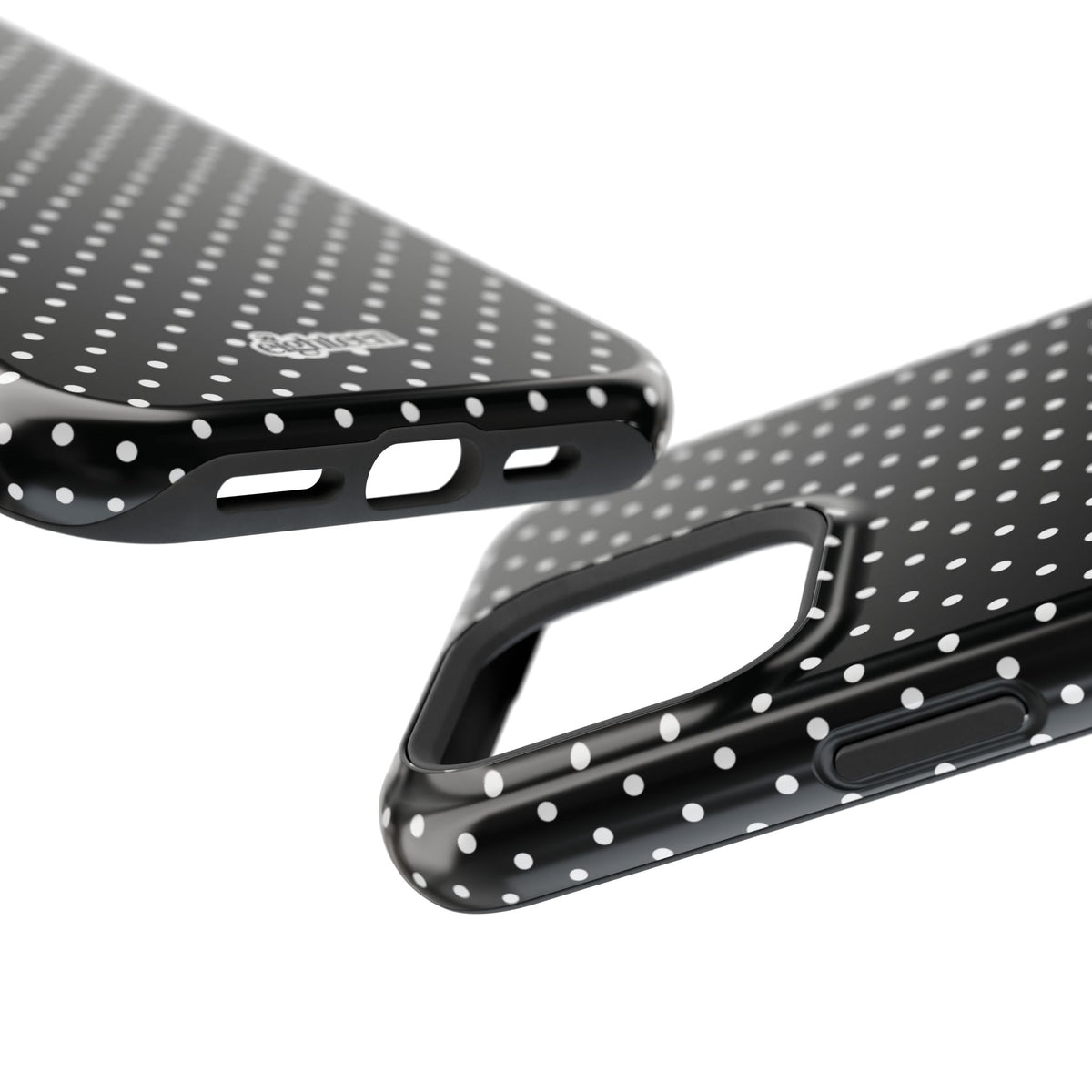 Black Dotty MagSafe Phone Case