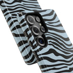 Blue Saharan Stripe Tough Phone Case