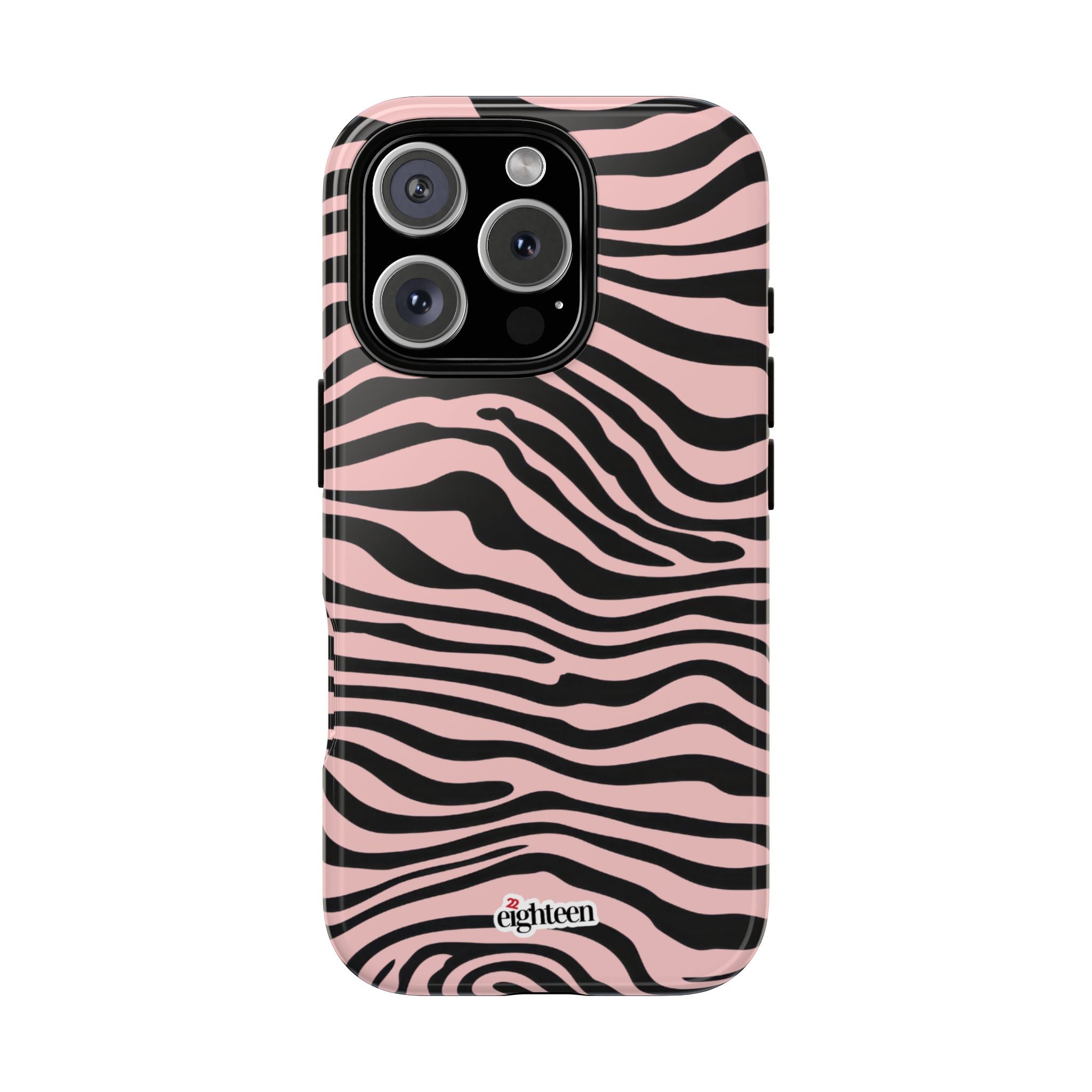 Pink Saharan Stripe Tough Phone Case