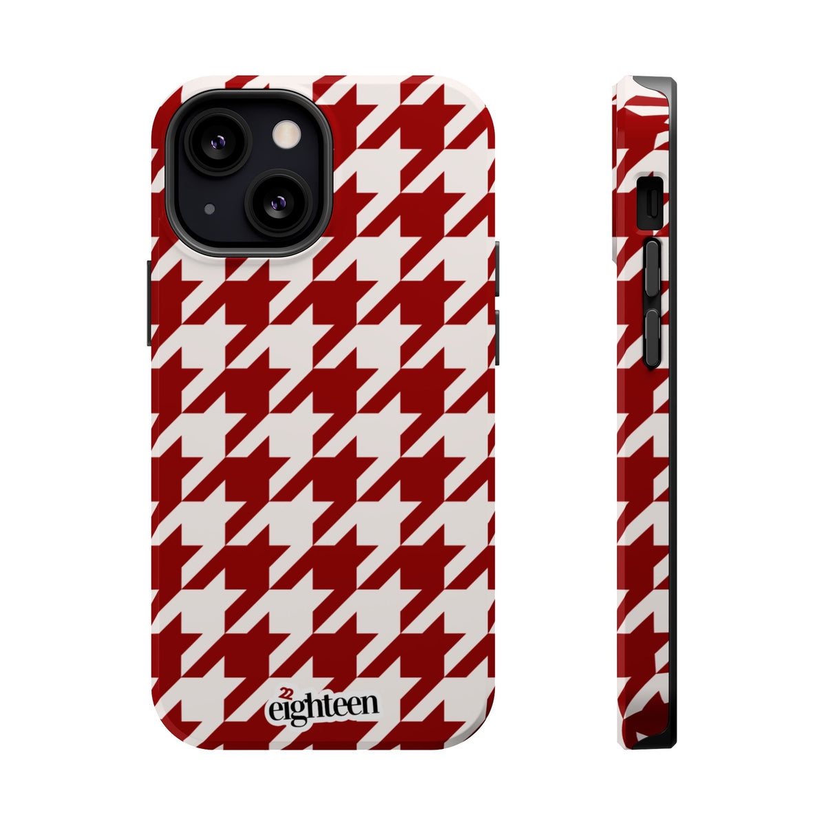 Crimson & Cream Staccato MagSafe Phone Case