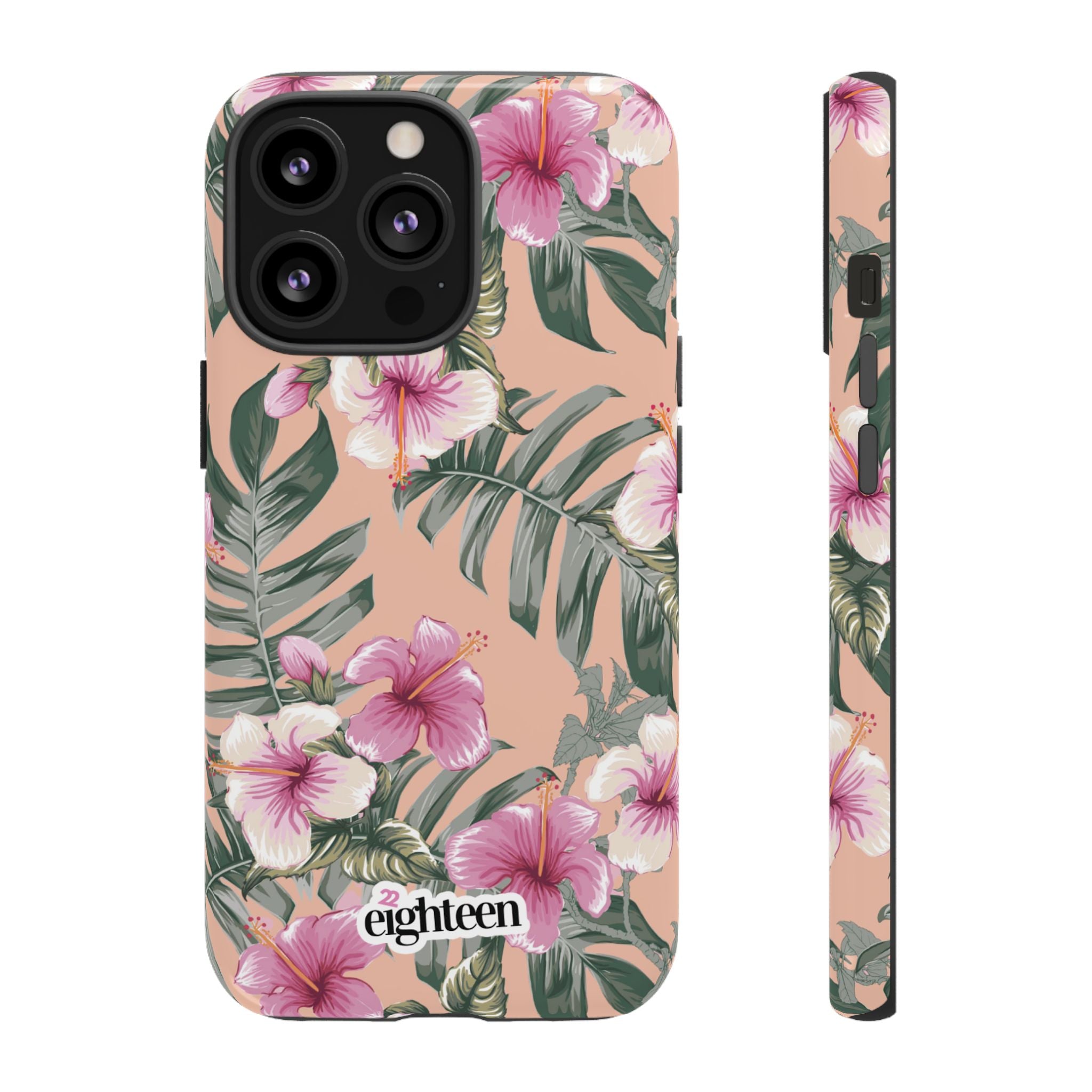 Hibiscus Haze Tough Phone Case