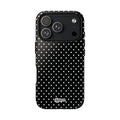 Black Dotty Phone Case
