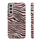 Pink Saharan Stripe Tough Phone Case