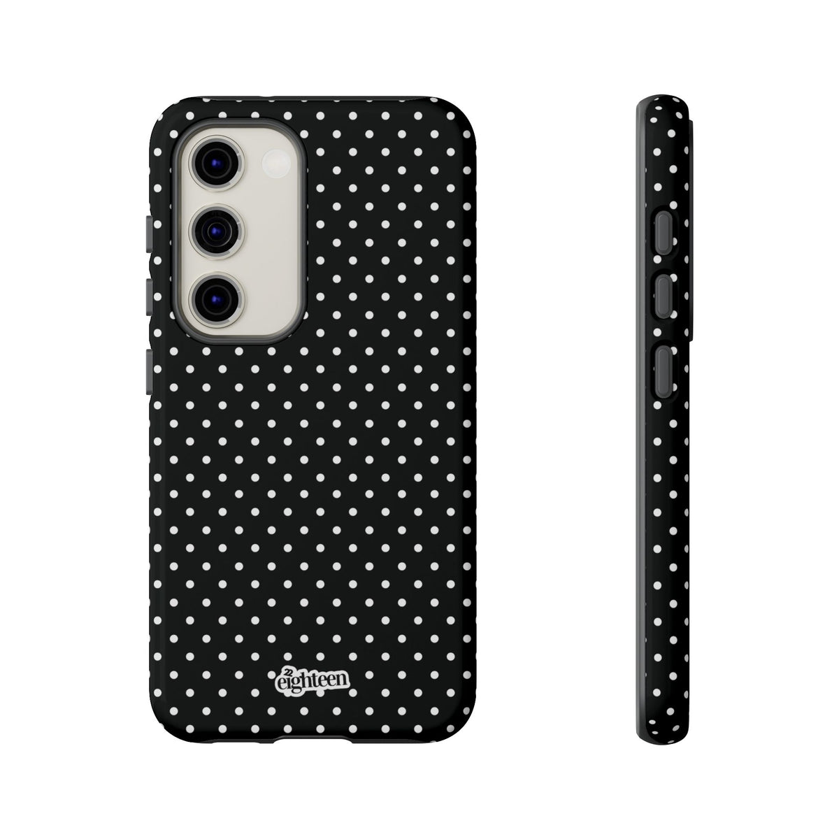 Black Dotty Phone Case