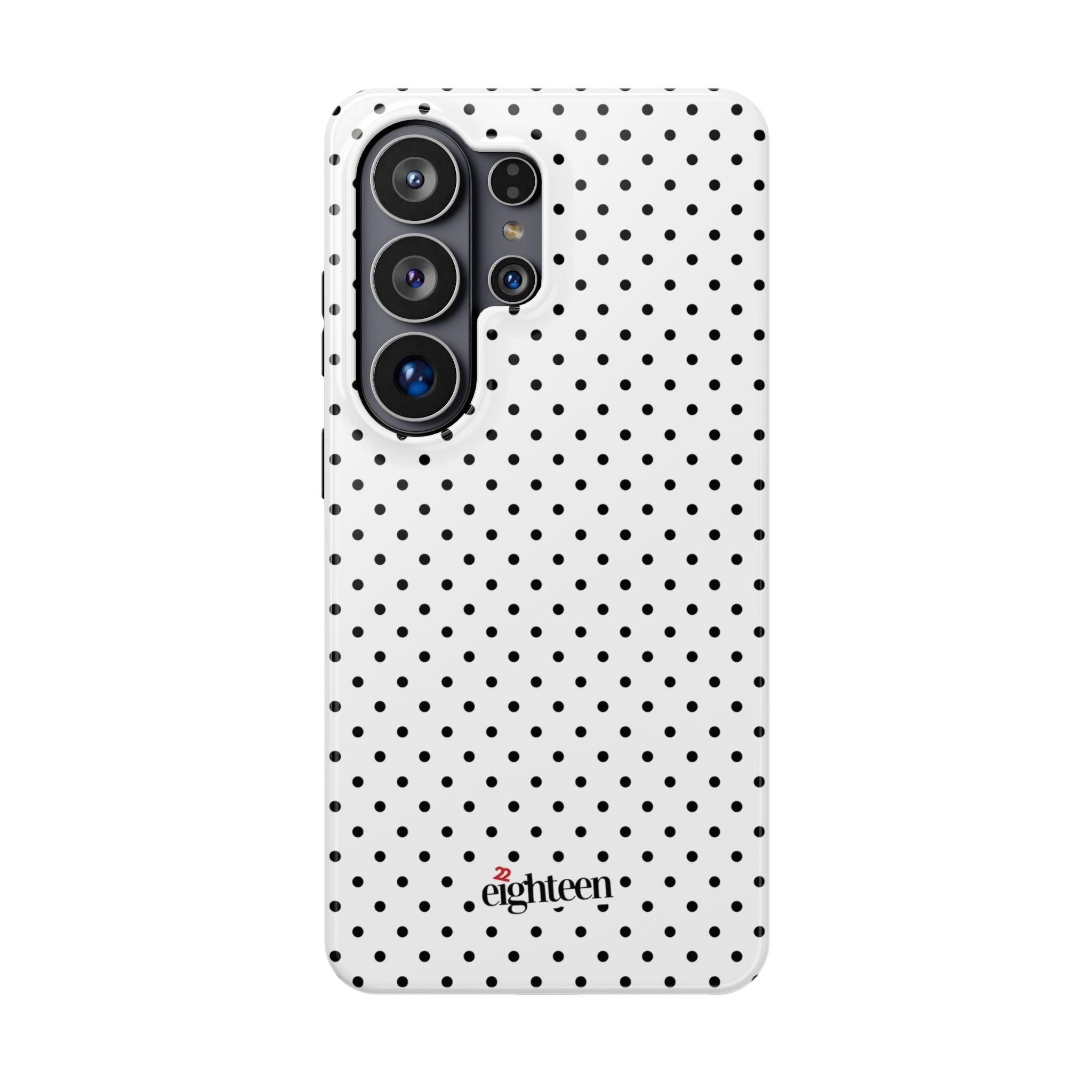 White Dotty MagSafe Phone Case