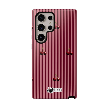 Dark Cherry Tough Phone Case