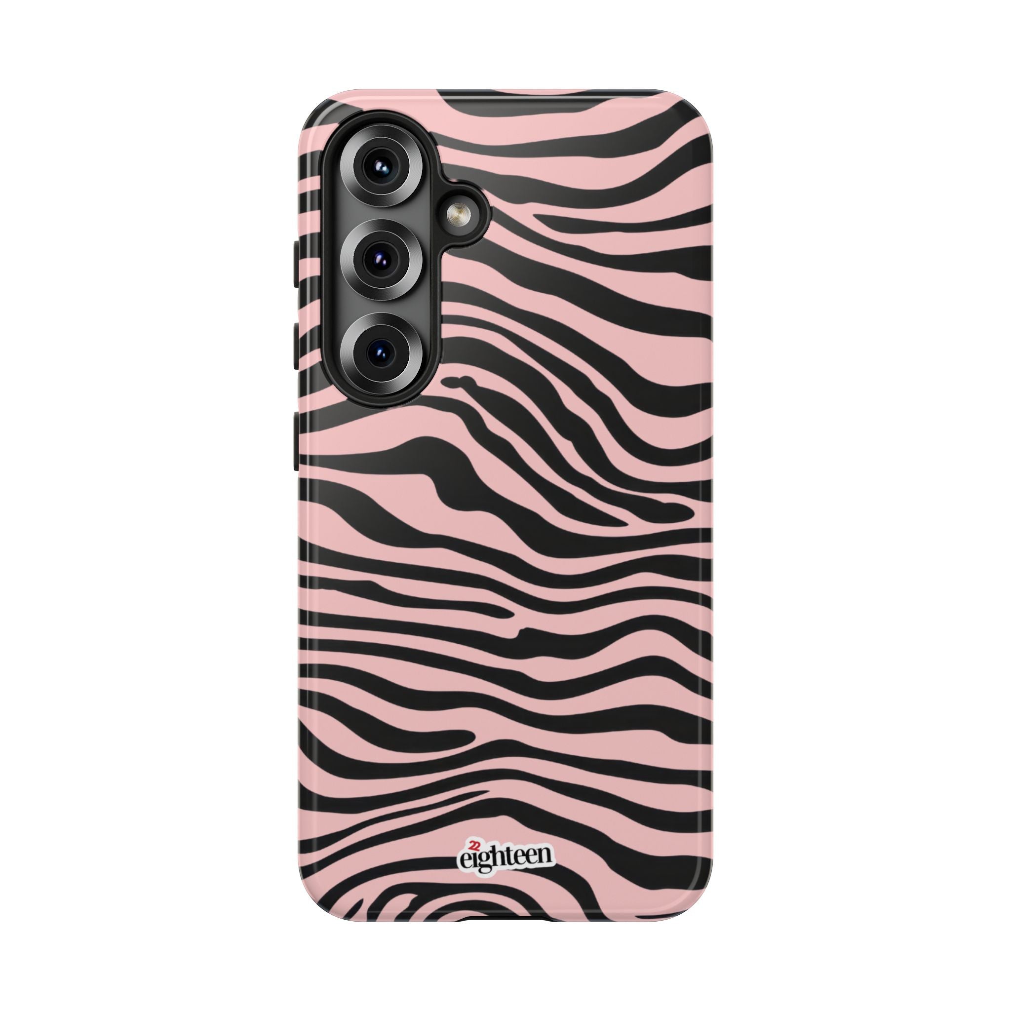 Pink Saharan Stripe Tough Phone Case