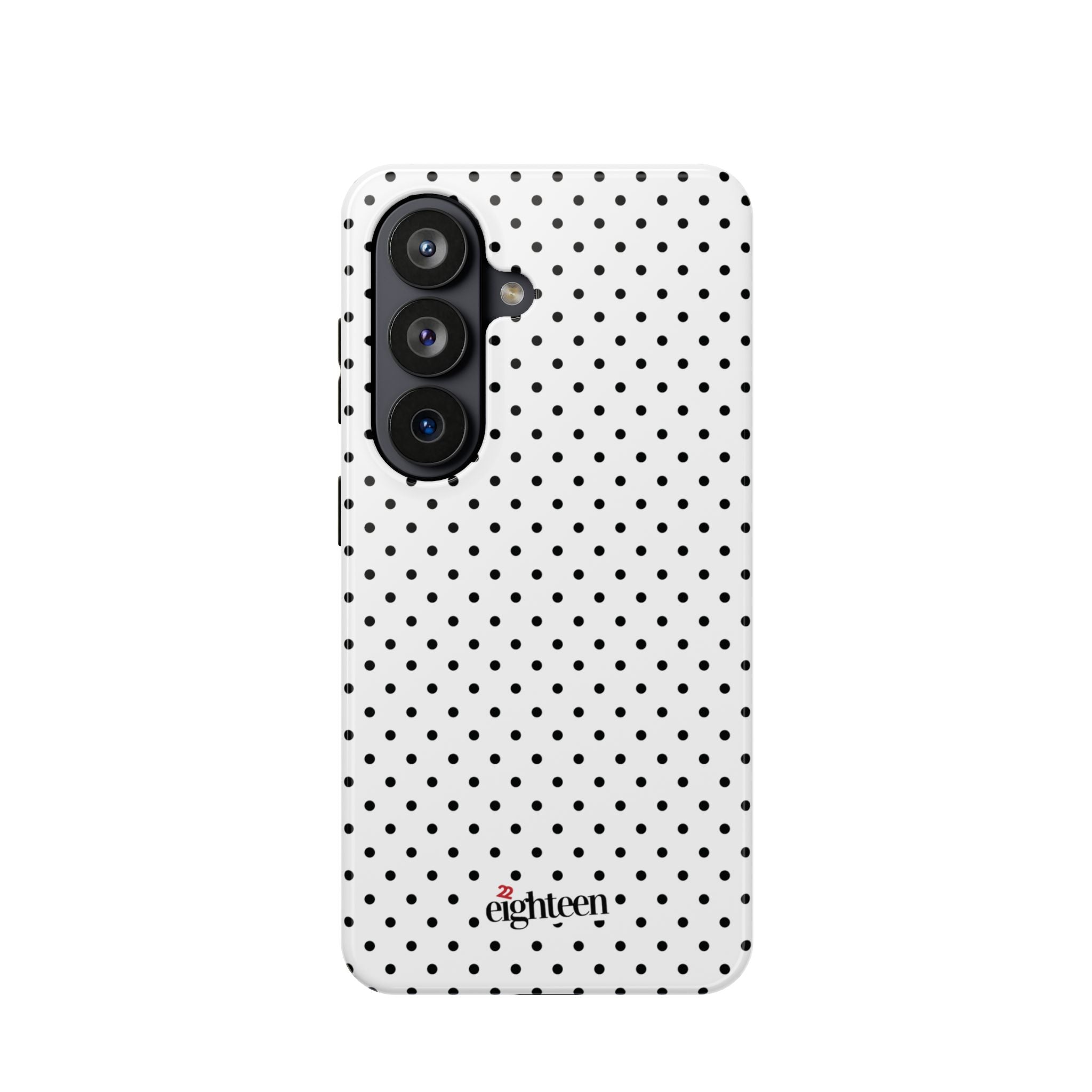 White Dotty MagSafe Phone Case