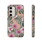 Hibiscus Haze Tough Phone Case