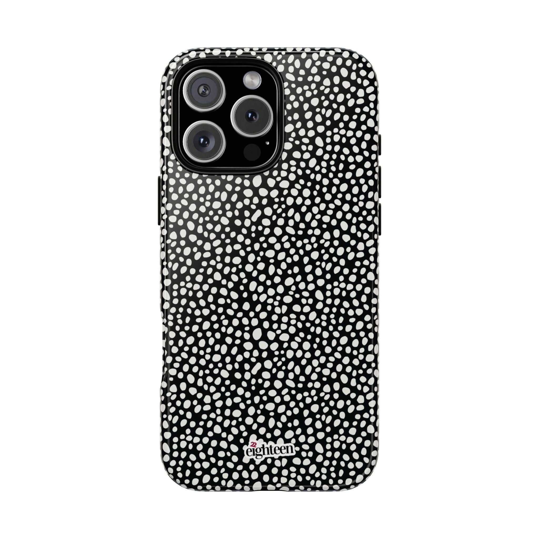 White Noise Tough Phone Case