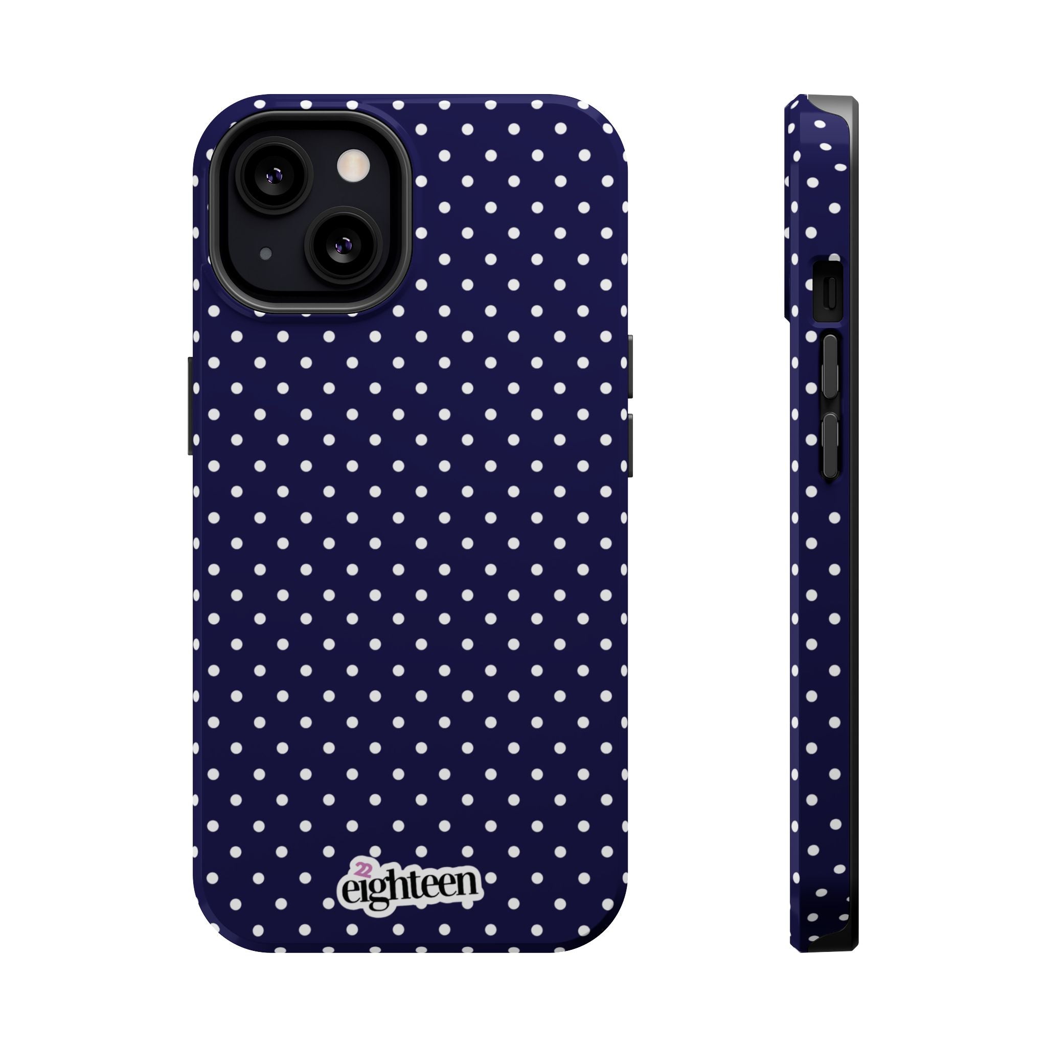Deep Blue Dotty MagSafe Tough Case