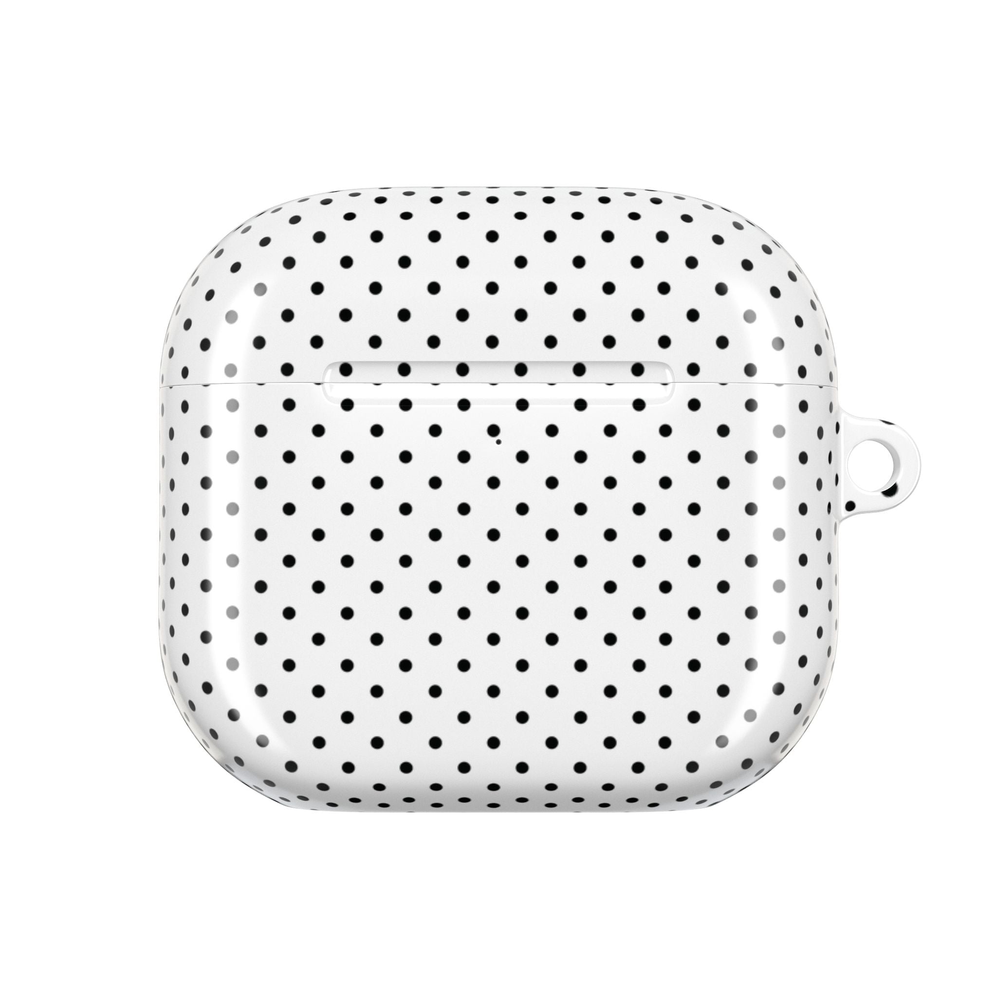 White Dotty AirPods Case