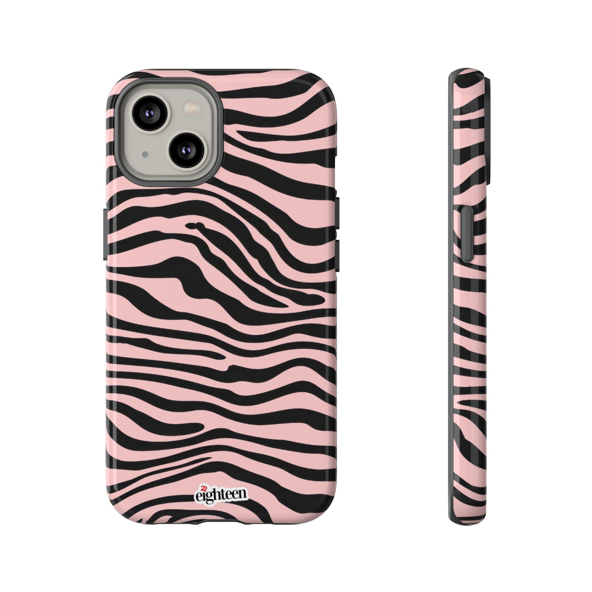 Pink Saharan Stripe Tough Phone Case