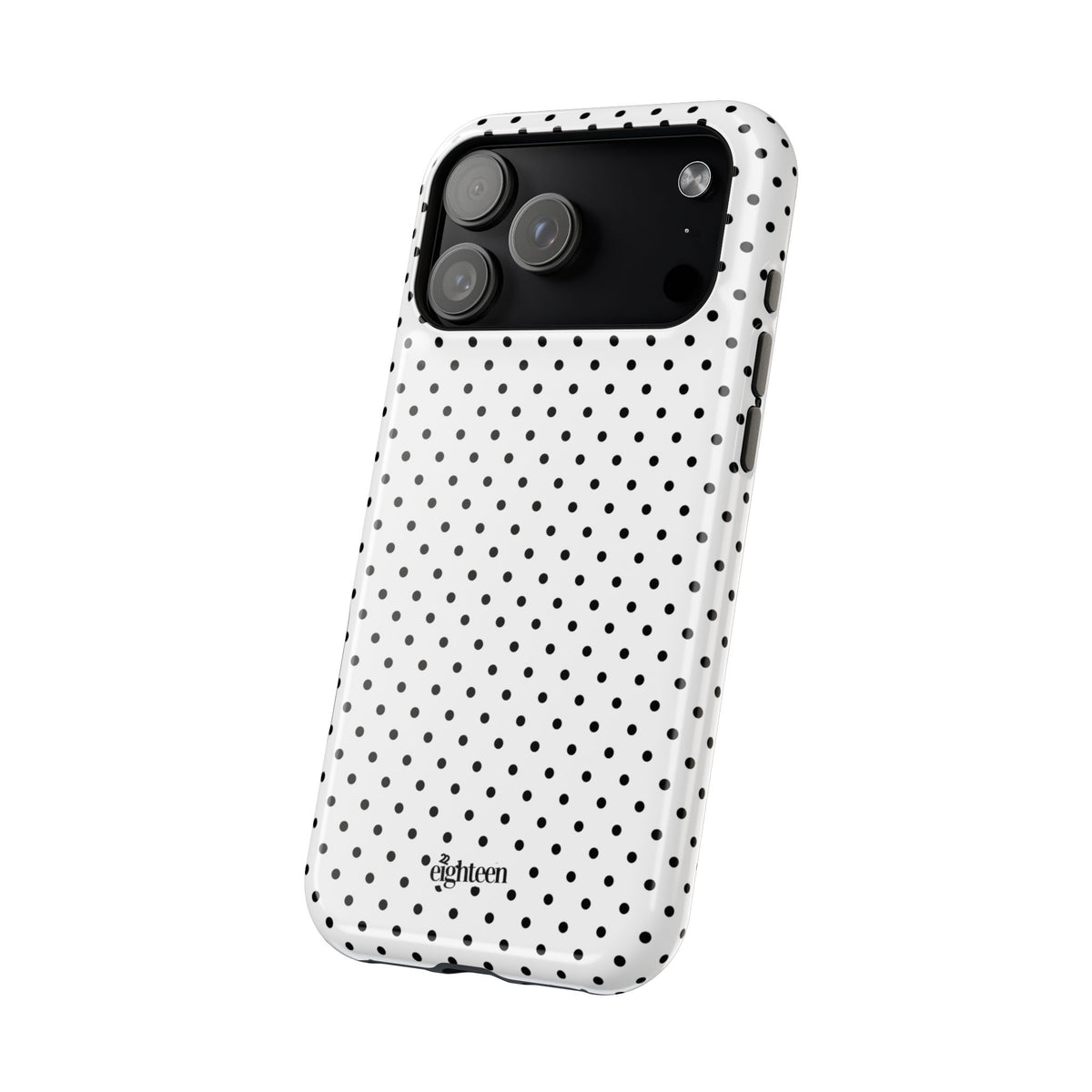 White Dotty MagSafe Phone Case