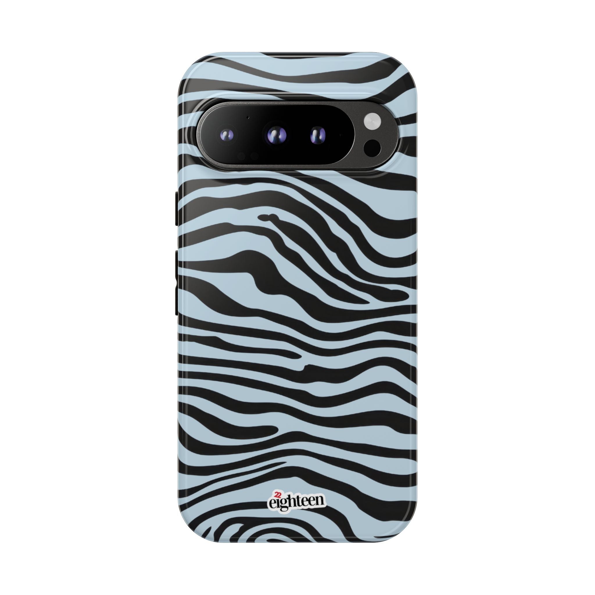 Blue Saharan Stripe Tough Phone Case