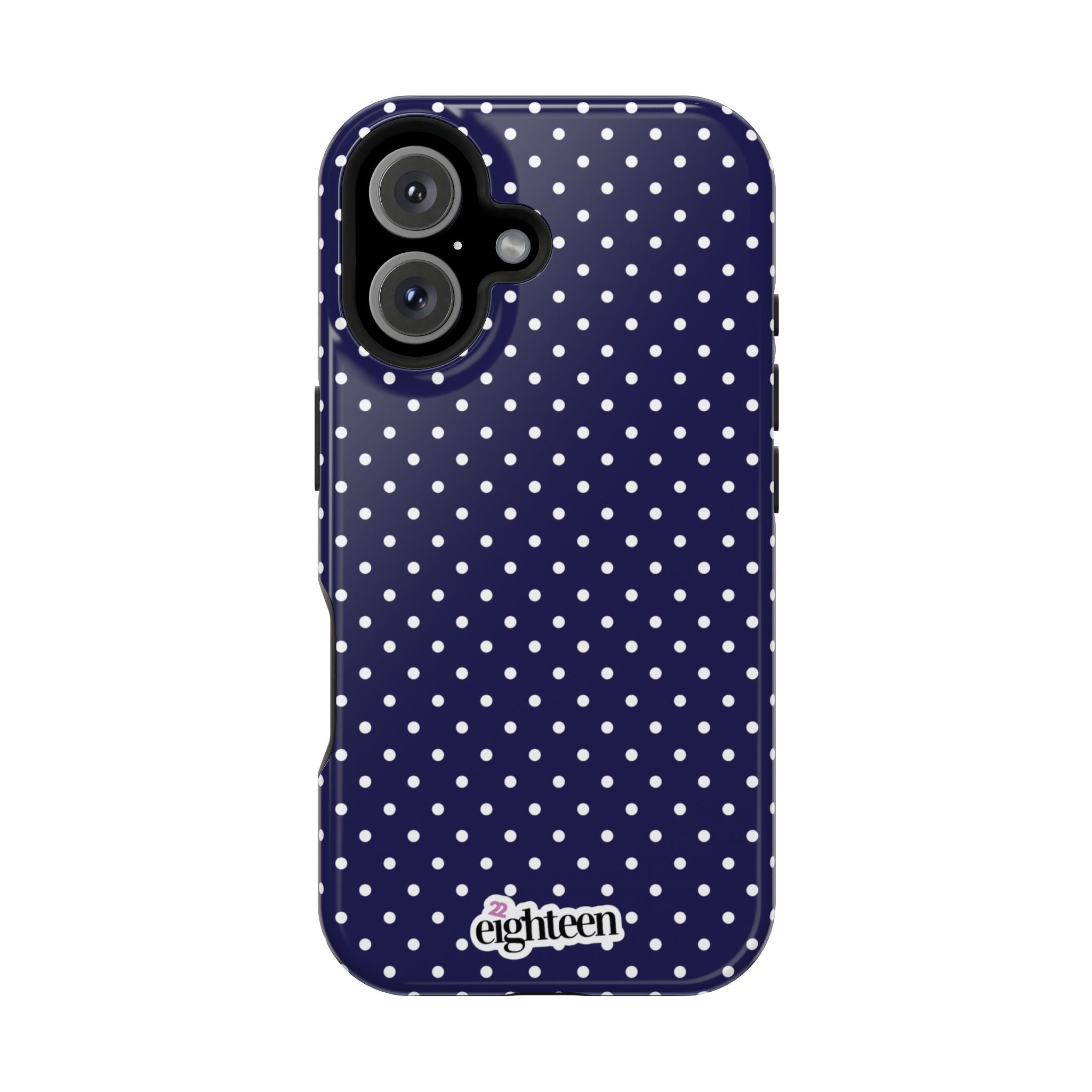 Deep Blue Dotty MagSafe Tough Case