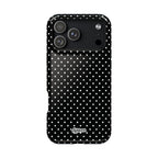Black Dotty MagSafe Phone Case