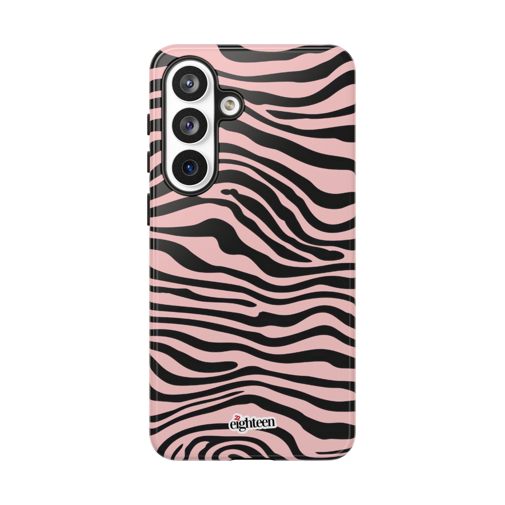 Pink Saharan Stripe Tough Phone Case