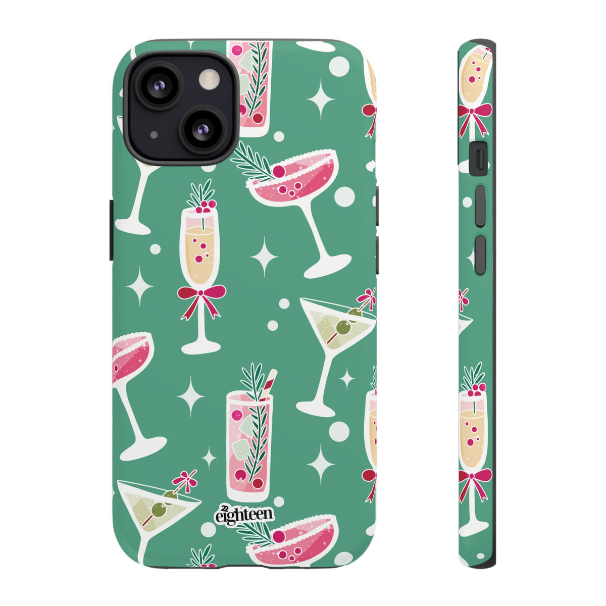 Mistletoe Martini Phone Case