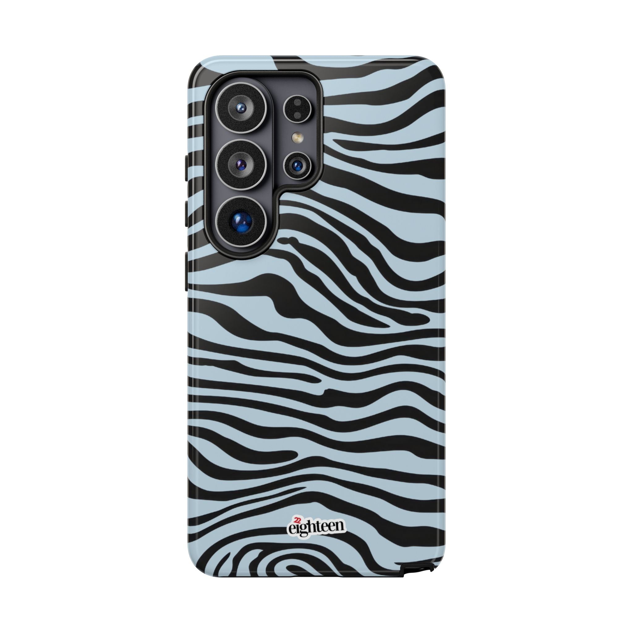 Blue Saharan Stripe Tough Phone Case