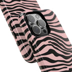 Pink Saharan Stripe Tough Phone Case