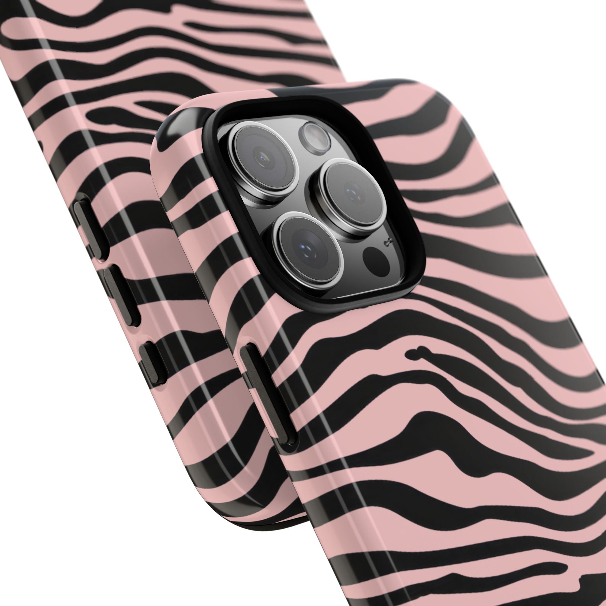 Pink Saharan Stripe Tough Phone Case