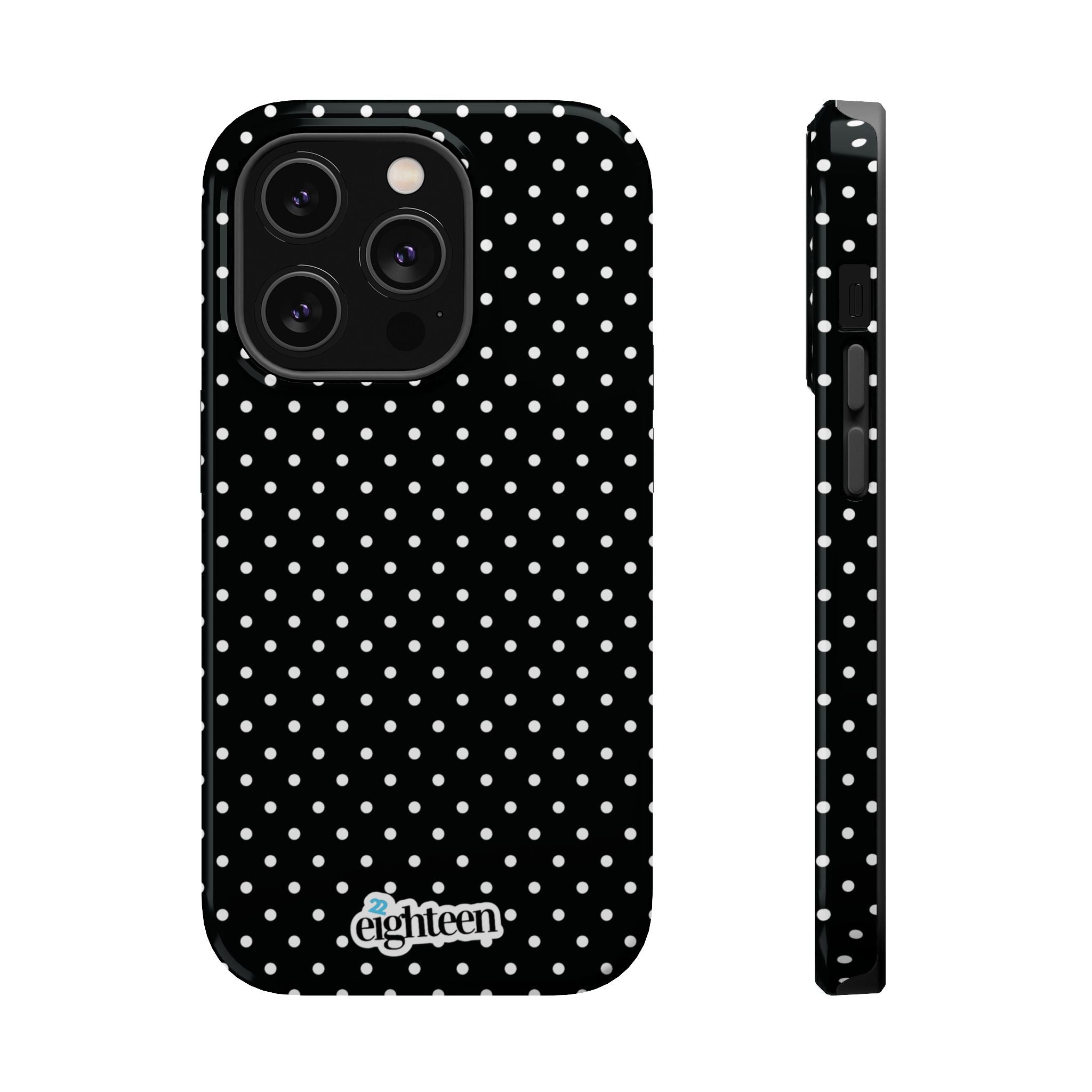 Black Dotty MagSafe Tough Case