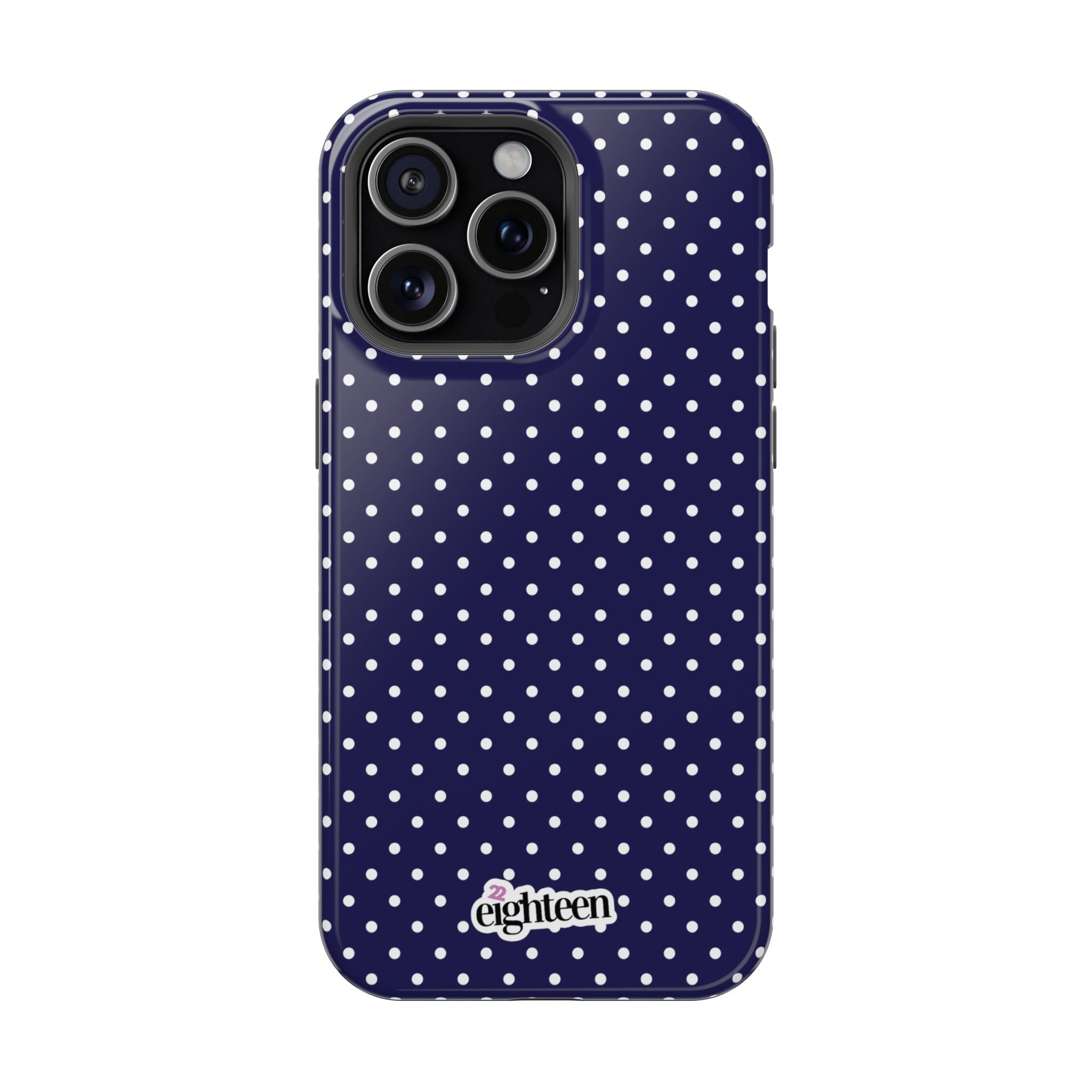 Deep Blue Dotty MagSafe Tough Case