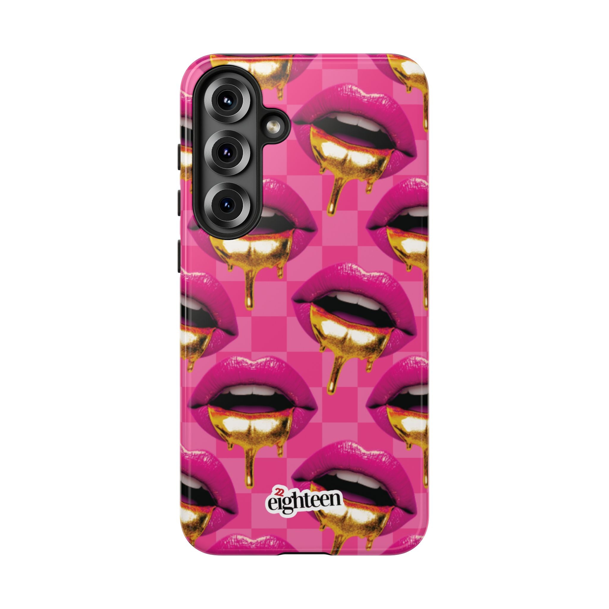 Pink Ms Pouty Tough Phone Case