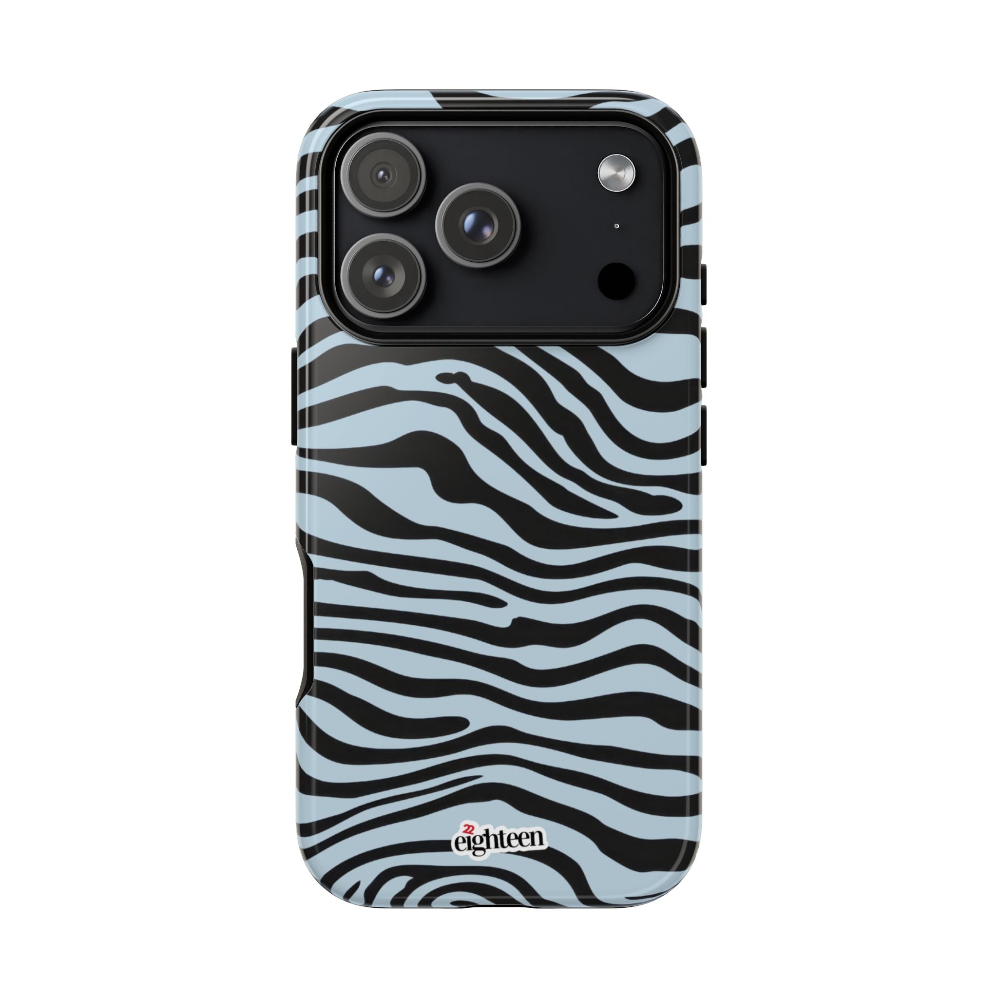 Blue Saharan Stripe Tough Phone Case