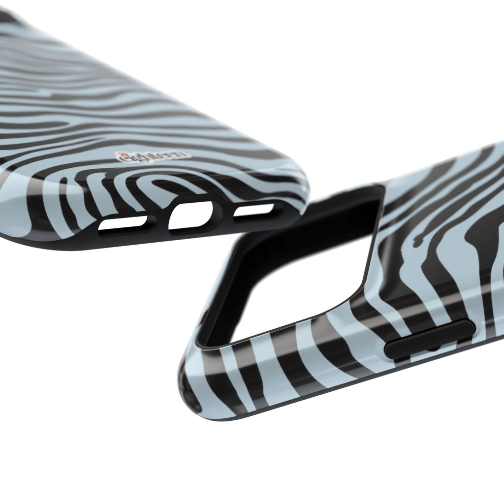 Blue Saharan Stripe MagSafe Phone Case