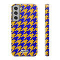 Royal Blue & Gold Staccato Phone Case