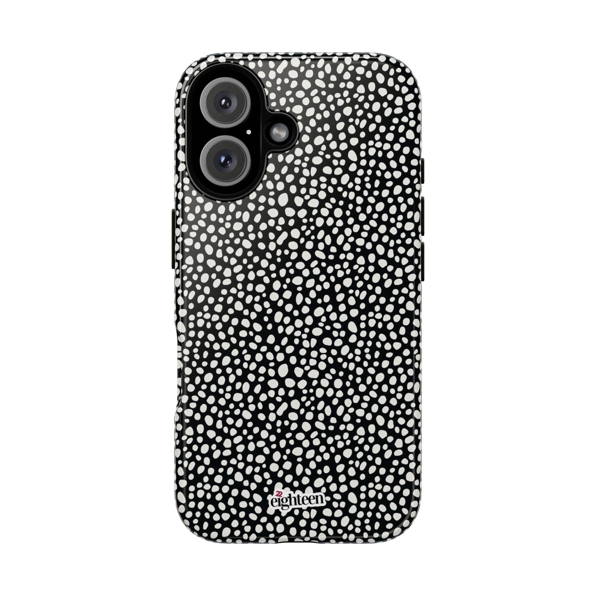 White Noise Tough Phone Case