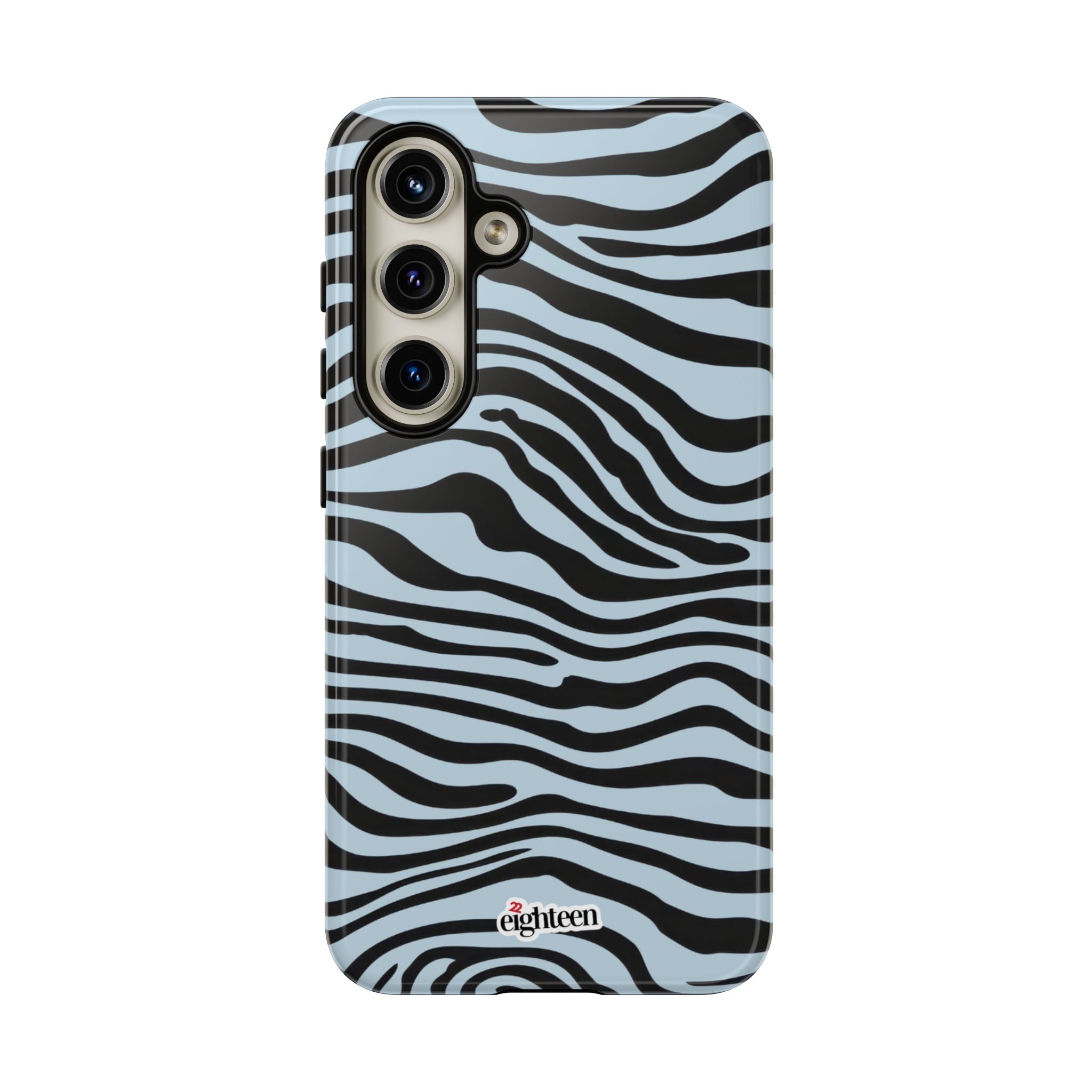 Blue Saharan Stripe Tough Phone Case