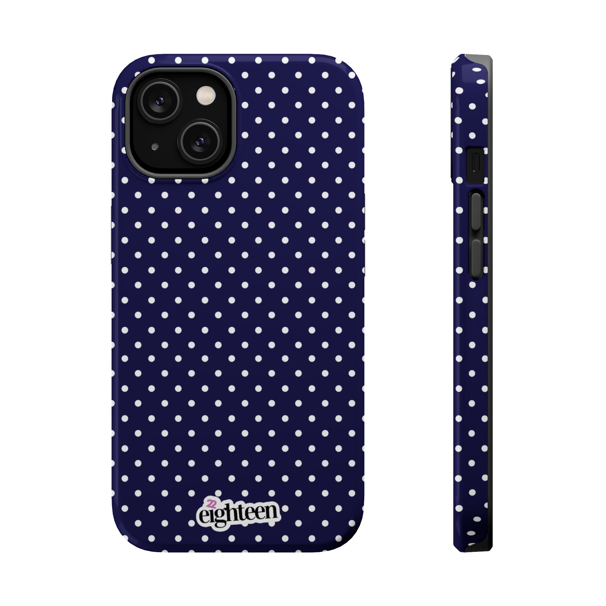 Deep Blue Dotty MagSafe Tough Case