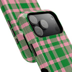 Pink Salmon & Apple Green Interlude MagSafe Phone Case