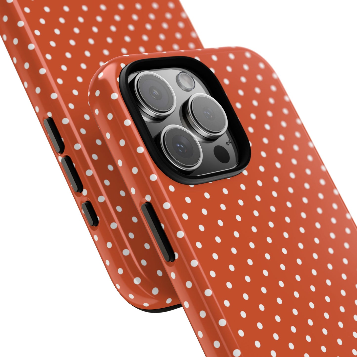 Harvest Orange Dotty Tough Phone Case