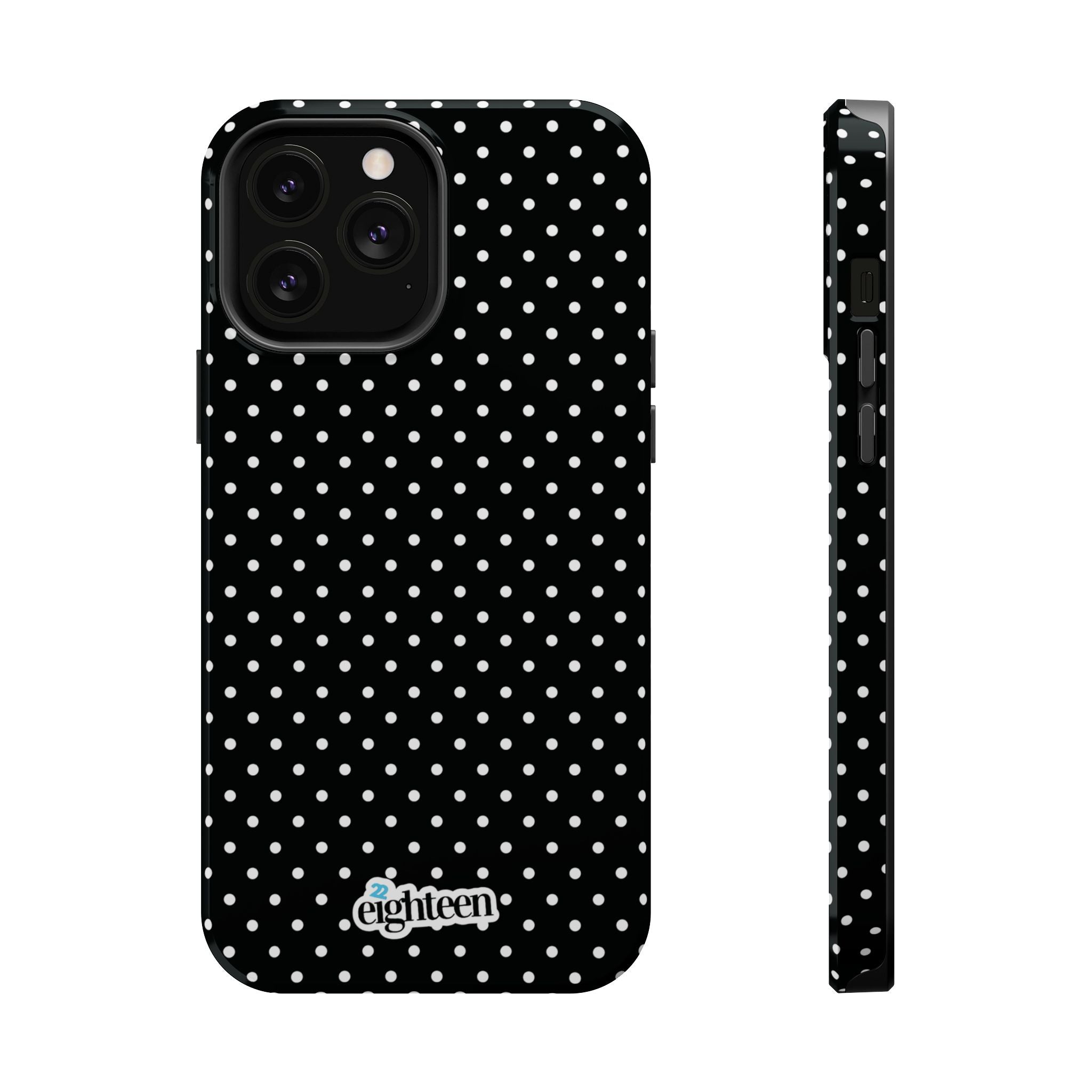 Black Dotty MagSafe Tough Case
