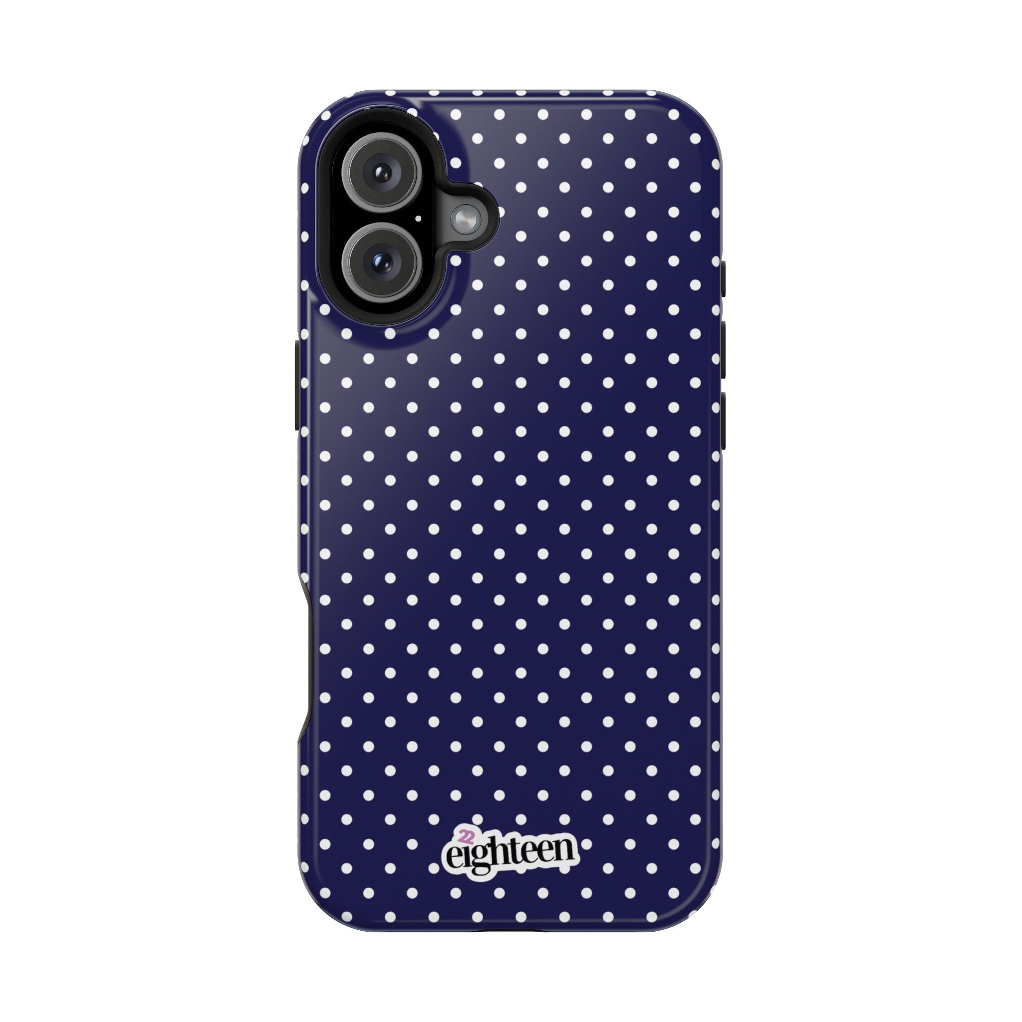 Deep Blue Dotty MagSafe Tough Case
