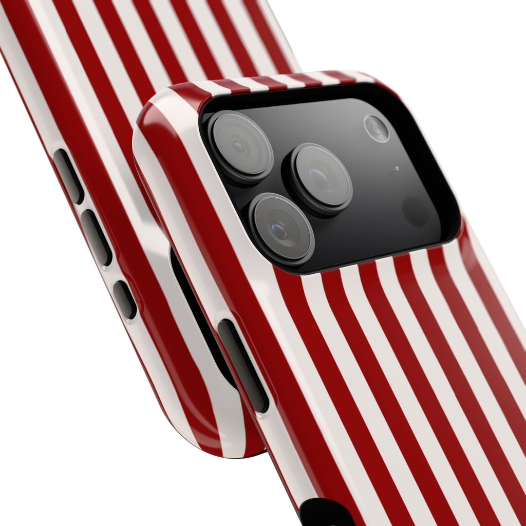Crimson & Cream Baseline MagSafe Phone Case