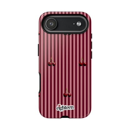 Dark Cherry Tough Phone Case