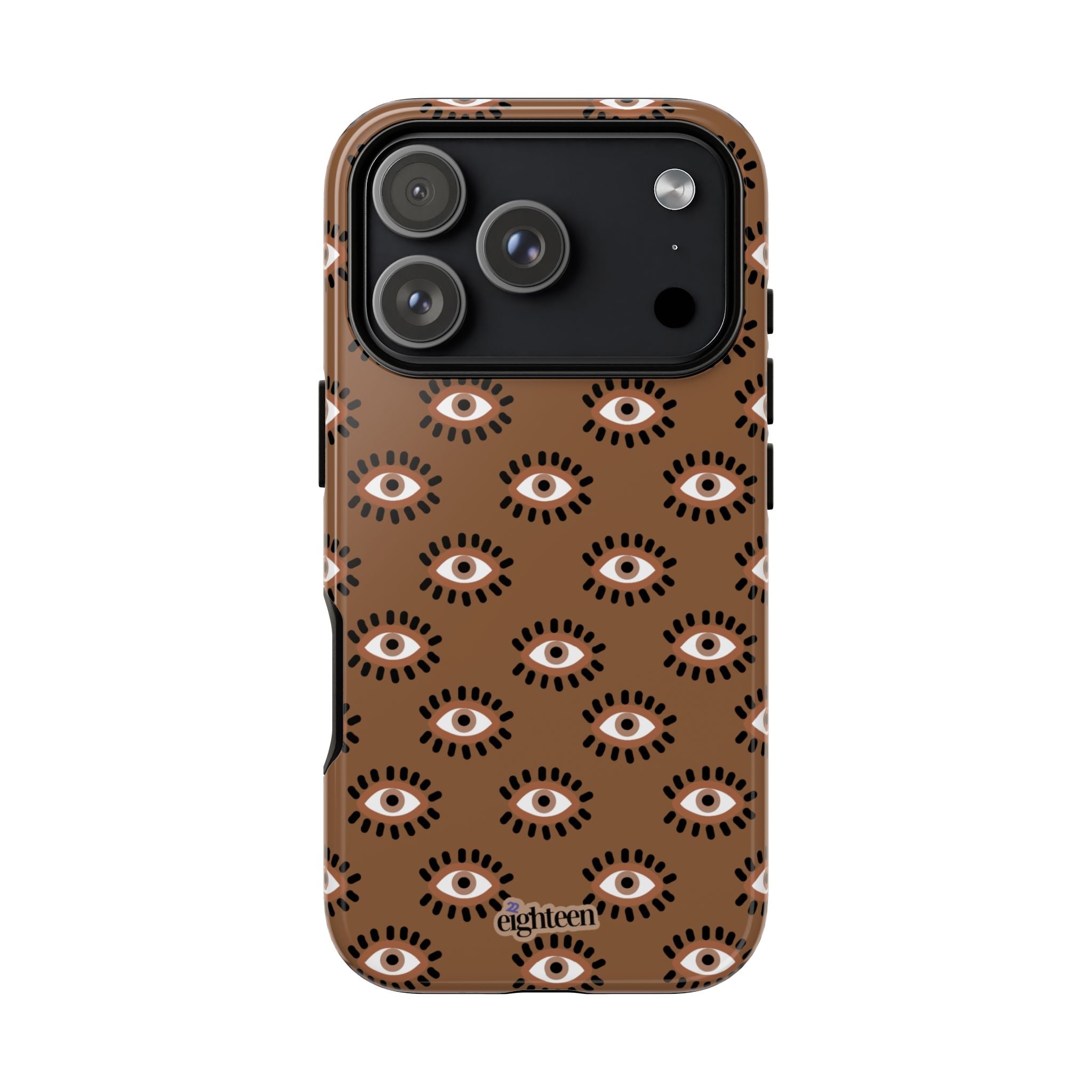 Brown Gaze Tough Phone Case
