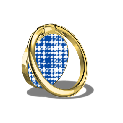 Black Sorority Plaid Phone Ring