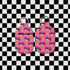 Ms. Pouty Hand Sanitizer Keychain