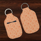 Brown Sugar Bloom Hand Sanitizer Keychain