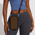 Dot Theory: Brownie Crossbody Phone Sleeve