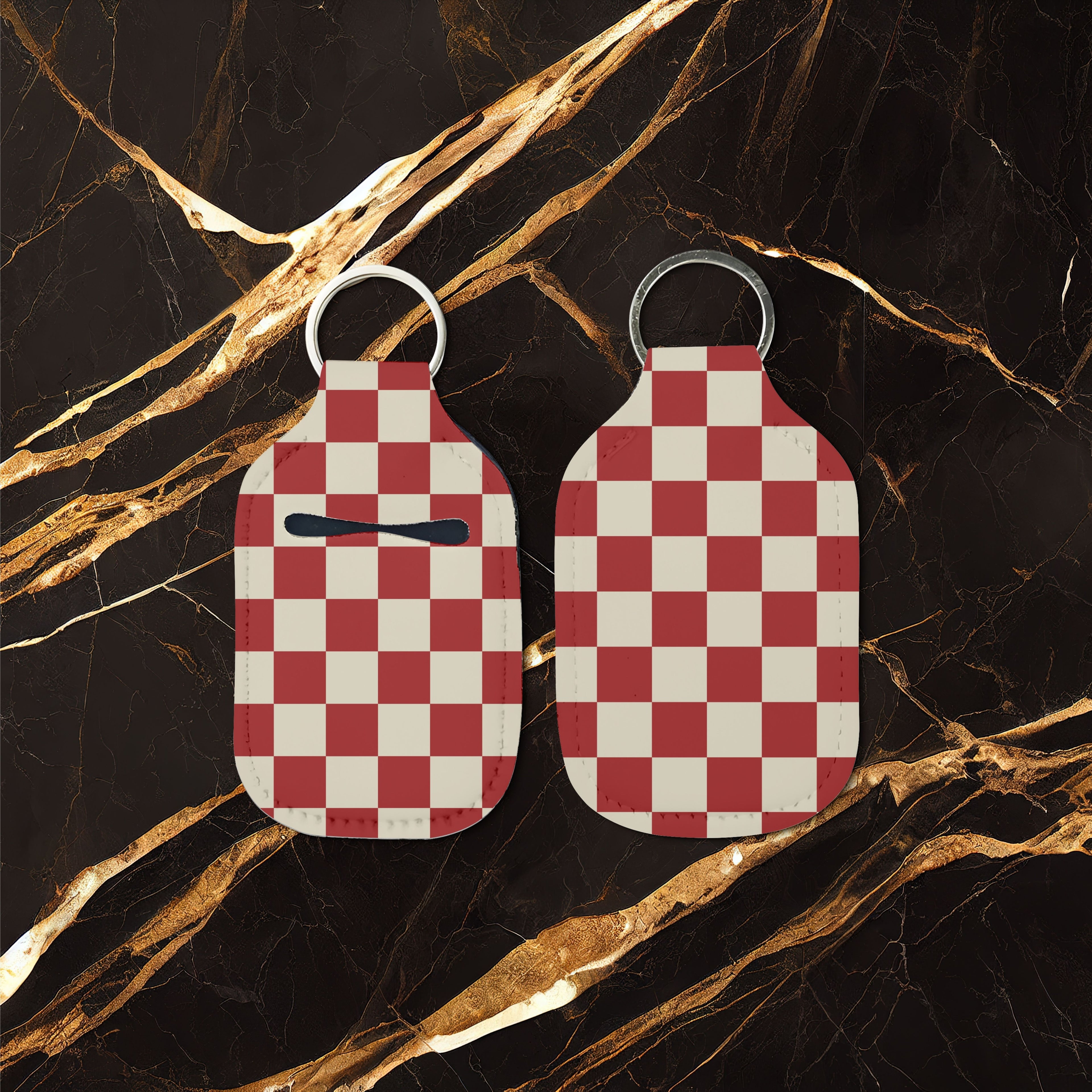 Check, Please! Hand Sanitizer Keychain